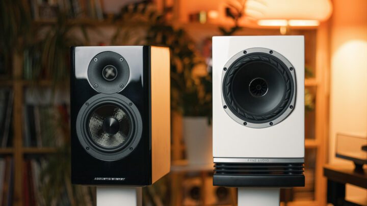Acoustic Energy AE500 hangfal és Fyne Audio F500 hangfal Gedeonaudio.hu