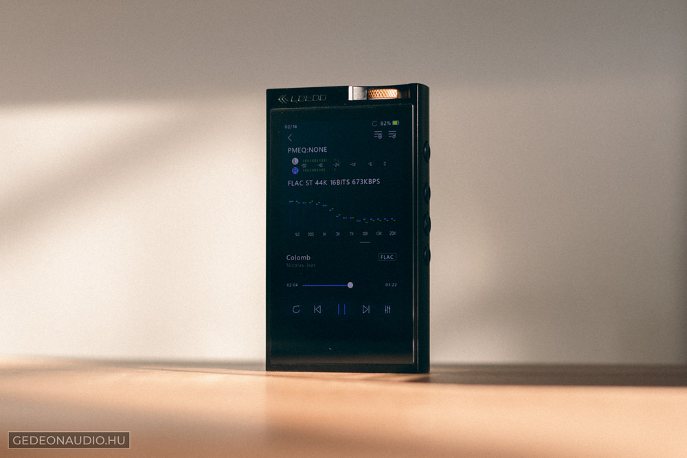 Lotoo PAW 6000 lejátszó gedeonaudio.hu