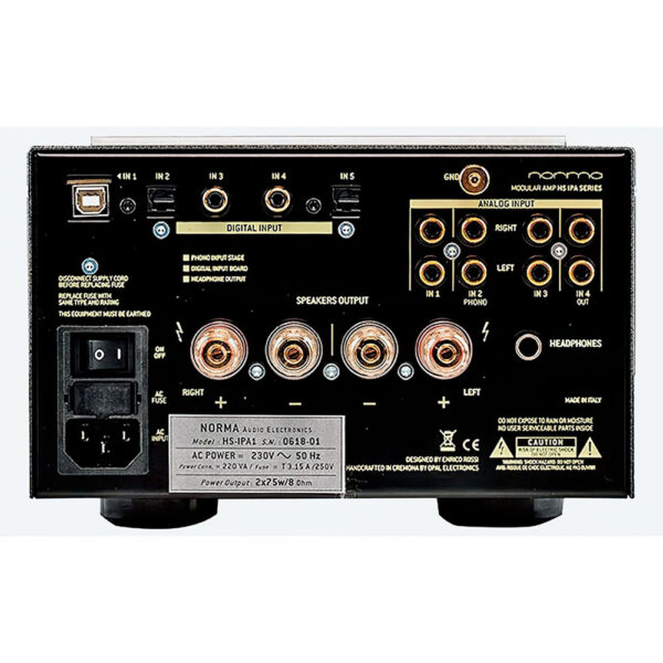 Norma Audio HS IPA1 erősítő Gedeon Audio