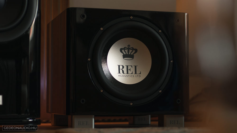 REL T7x mélysugárzó Gedeon Audio