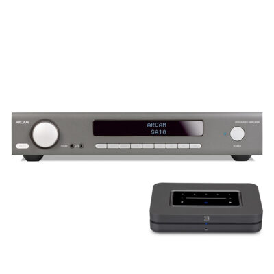 Arcam SA10 erősítő Bluesound NODE streamer hifi szett Gedeon Audio