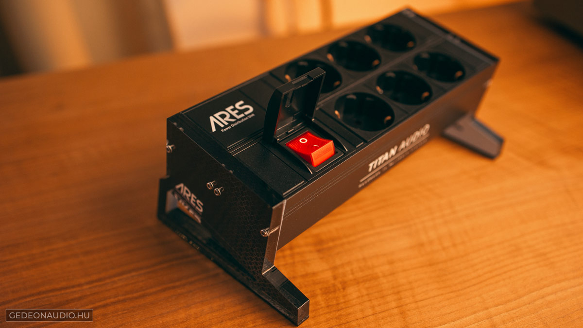 Titan Audio Ares V2 tápelosztó Gedeon Audio