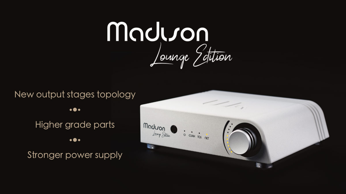 Wattson Madison lounge edition streamer Gedeon Audio