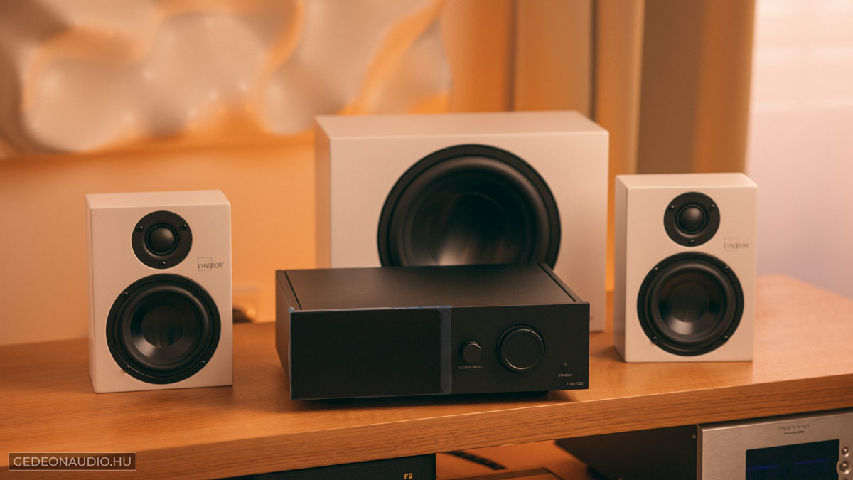 Lyngdorf TDAI-1120 + MH3 + BW3 hifi szett Gedeon Audio