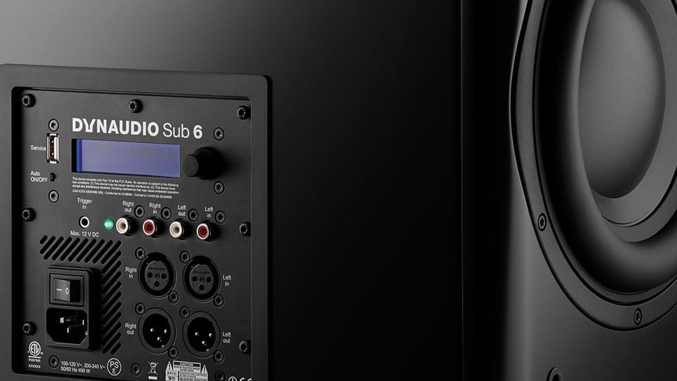 Dynaudio Sub 6 Aktív mélysugárzó Gedeon Audio