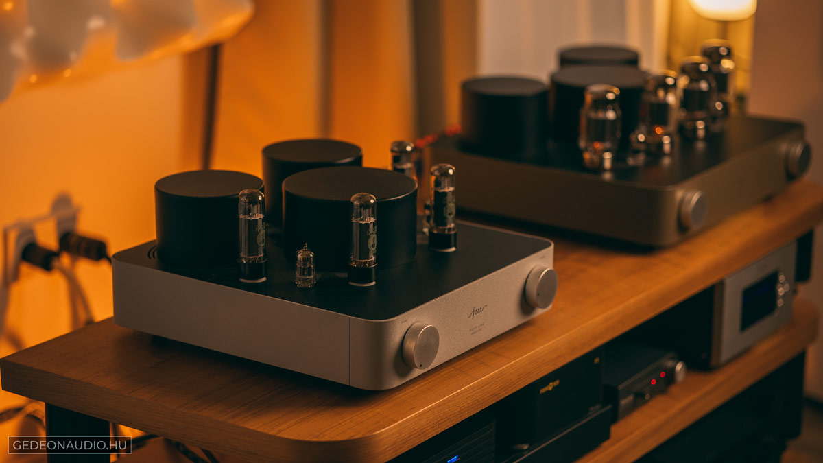 Fezz EVO Titania erősítő Silver Luna Prestige erősítő Gedeon Audio