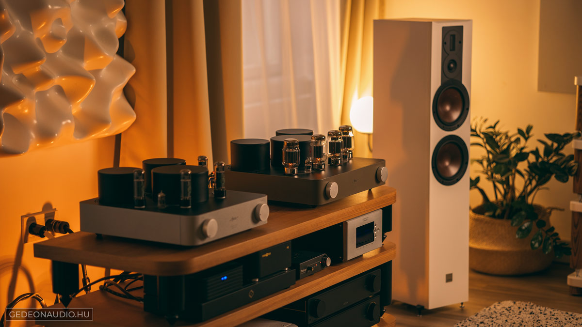 Fezz EVO Titania erősítő Silver Luna Prestige erősítő Gedeon Audio