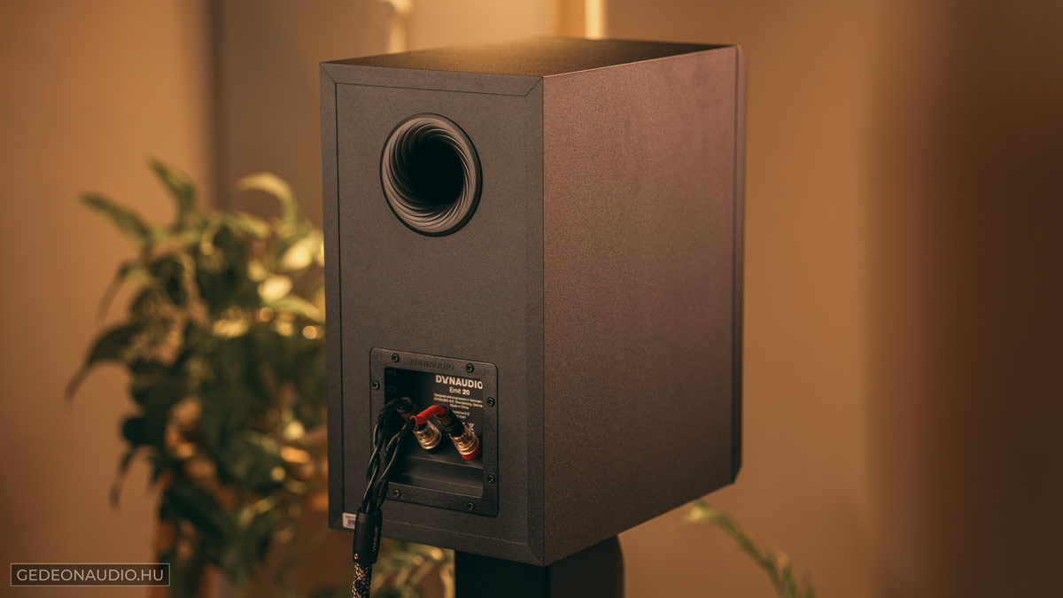 Dynaudio Emit 20 hangfal teszt Gedeon Audio
