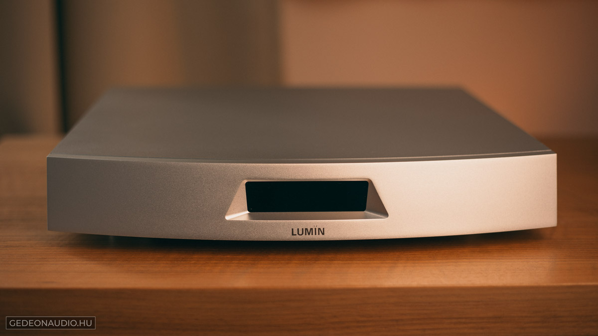 LUMIN T3 streamer teszt Gedeon Audio