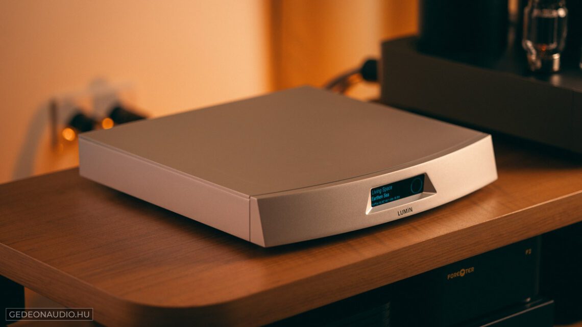 LUMIN T3 streamer teszt Gedeon Audio