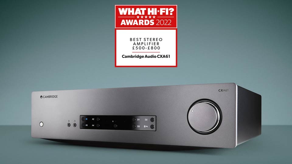 Cambridge Audio CXA61 Sztereó Erősítő Gedeon Audio