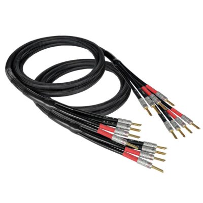 GOLDKABEL Speaker Black Edition MKII Bi-Amp szerelt hangfalkábel pár Gedeon Audio