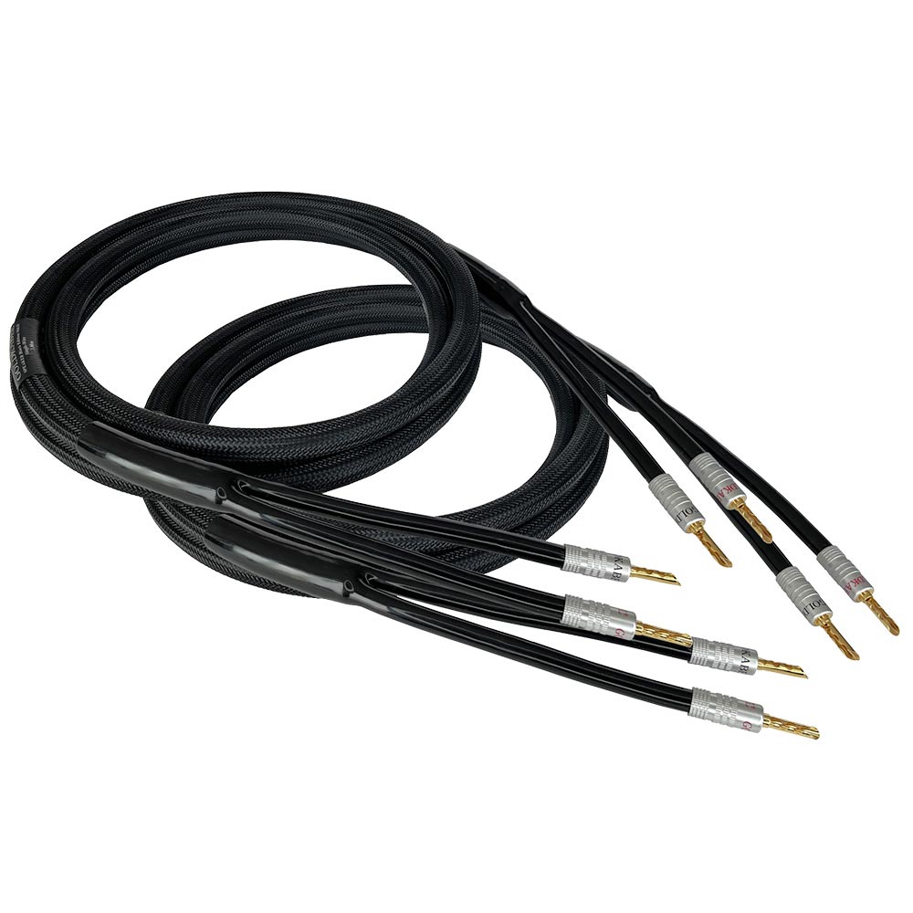 GOLDKABEL Speaker Black Edition MKII single-wire szerelt hangfalkábel pár Gedeon Audio