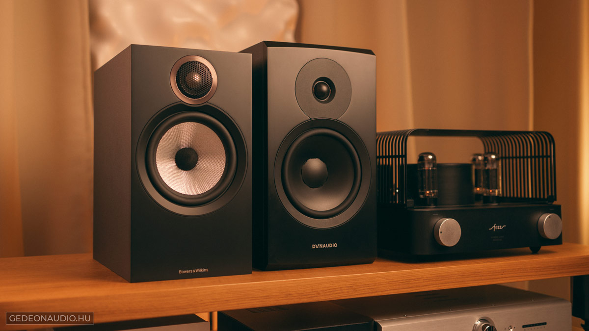 Bowers&Wilkins 606 S3 hangfal vs Dynaudio Emit 20 hangfal Gedeon Audio
