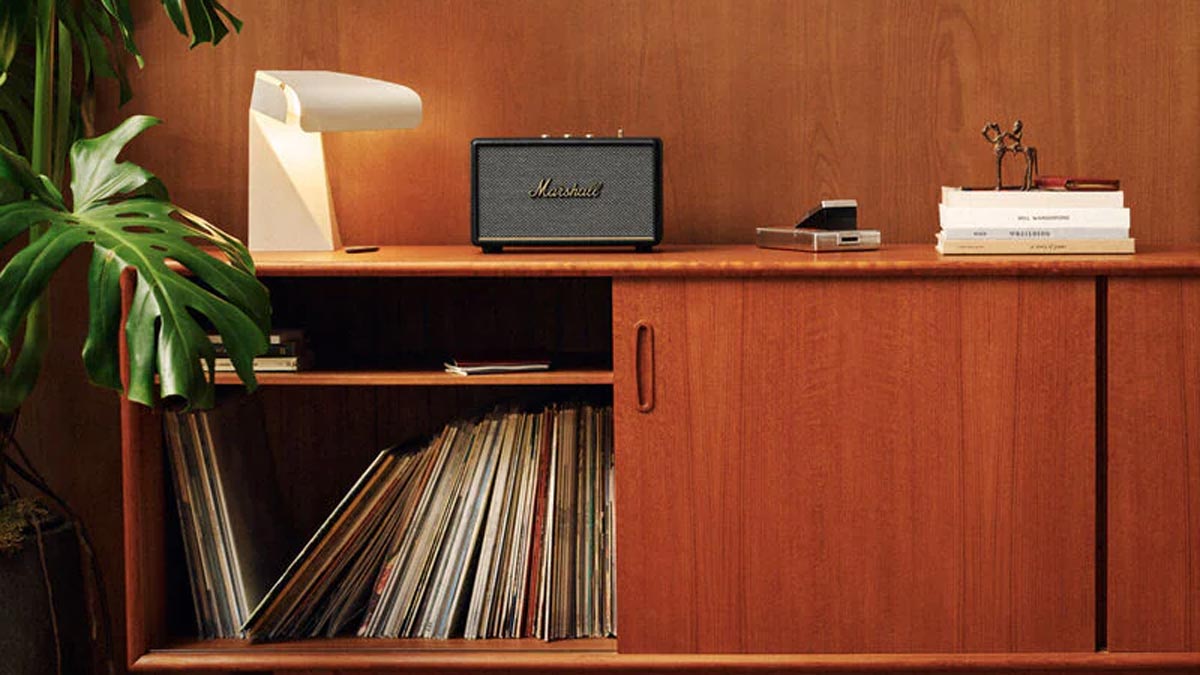 Marshall Acton III Bluetooth hangszóró fekete Gedeon Audio