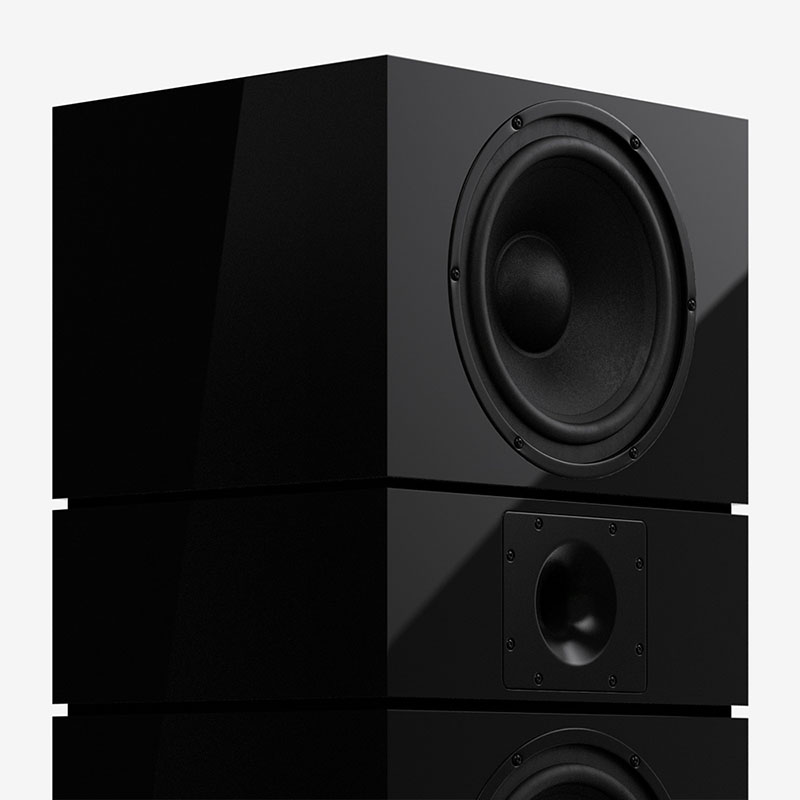 Pylon Audio Amber MKII hangfal Lakk fekete Gedeon Audio