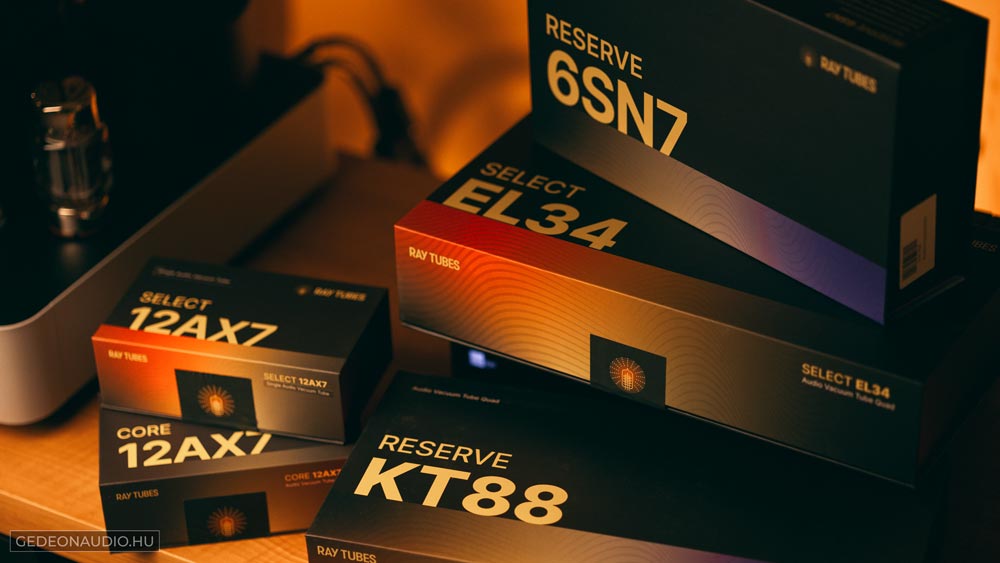 Ray Tubes vákuumcső Gedeon Audio