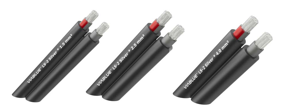 VIABLUE LS-2 Silver hangfalkábel folyóméter Gedeon Audio