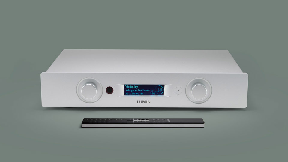 Lumin P1 mini high-end hálózati zenelejátszó streamer, előerősítő és DAC Gedeon Audio