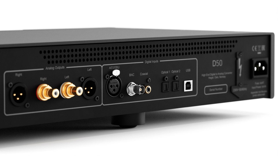 HEGEL D50 - Referencia DAC Gedeon Audio 
