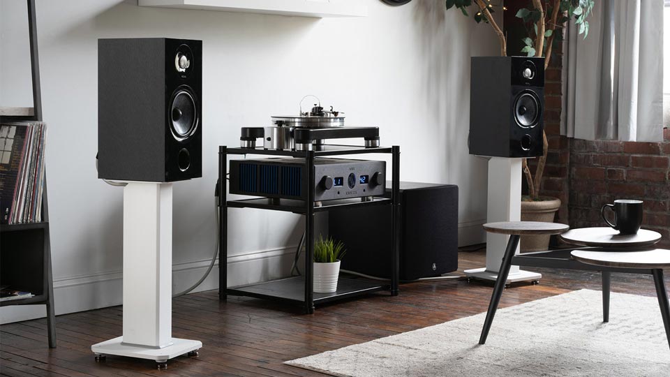 Kanto SX30 hangfal állvány fehér Gedeon Audio