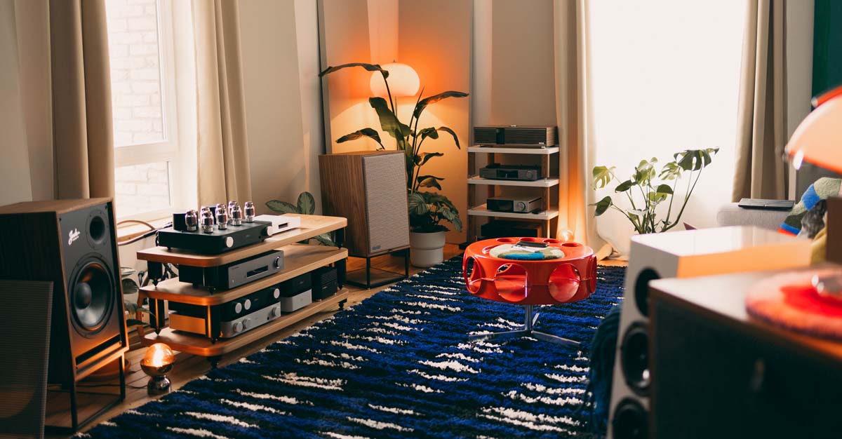 Gedeon Audio hifi bemutatóterem Pylon Jade 20 hangfal