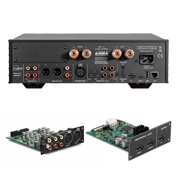Lyngdorf TDAI-2210 high-end all-in-one hálózatképes integrált sztereó erősítő gedeon audio