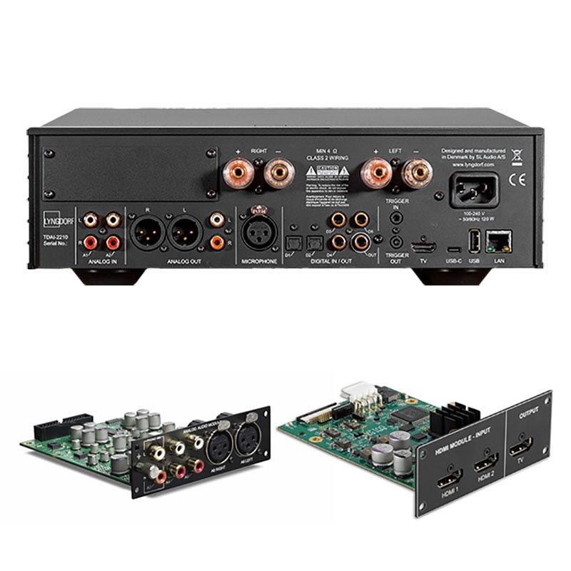 Lyngdorf TDAI-2210 high-end all-in-one hálózatképes integrált sztereó erősítő gedeon audio
