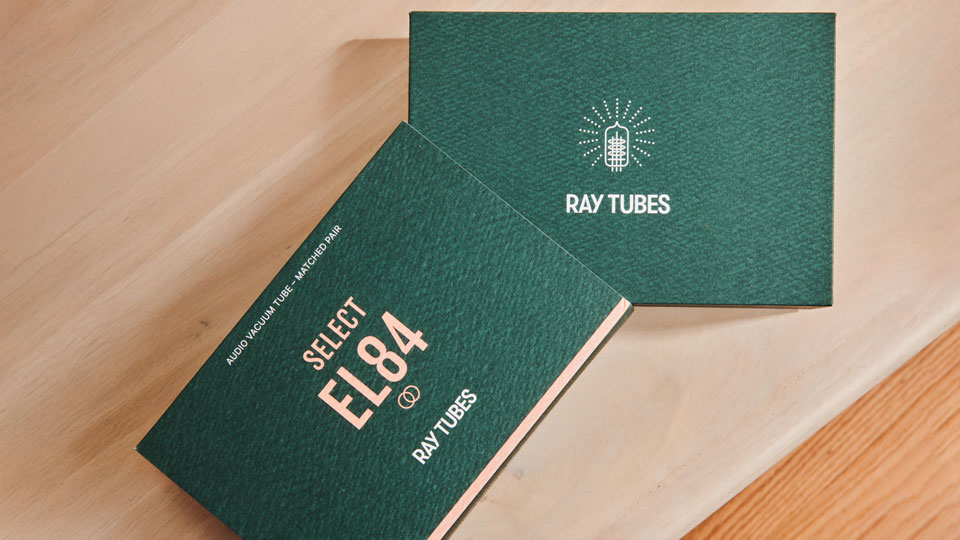 Ray Tubes elektroncső új csomagolás gedeon audio