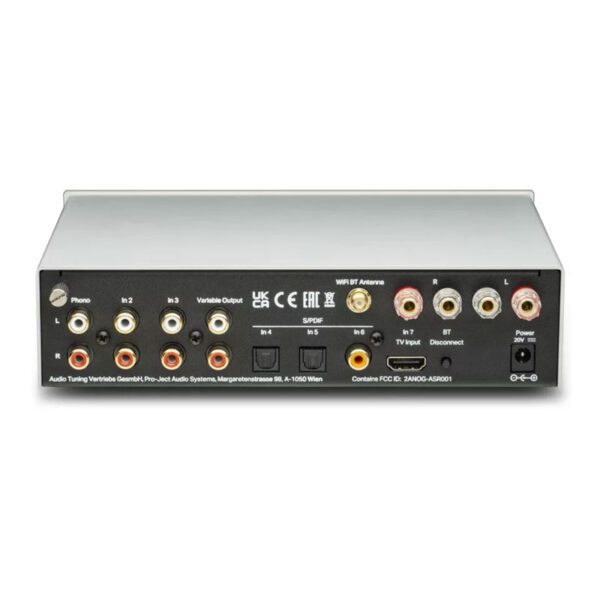 Pro-Ject Uni Box S3 hátlap csatlakozók Gedeon Audio