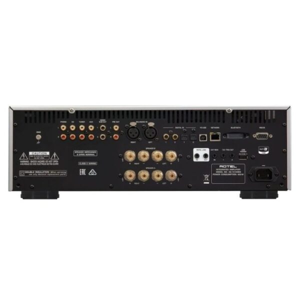 Rotel RA-1572MKII Sztereó Integrált erősítő rear Gedeon Audio