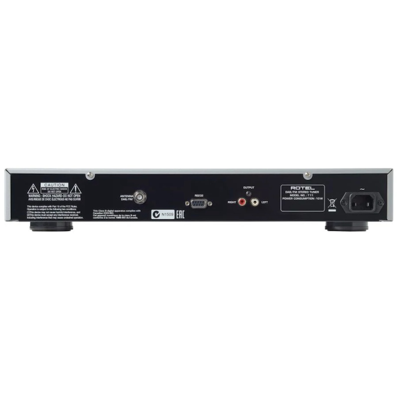 Rotel T11 DAB/FM Sztereó Tuner rear Gedeon Audio