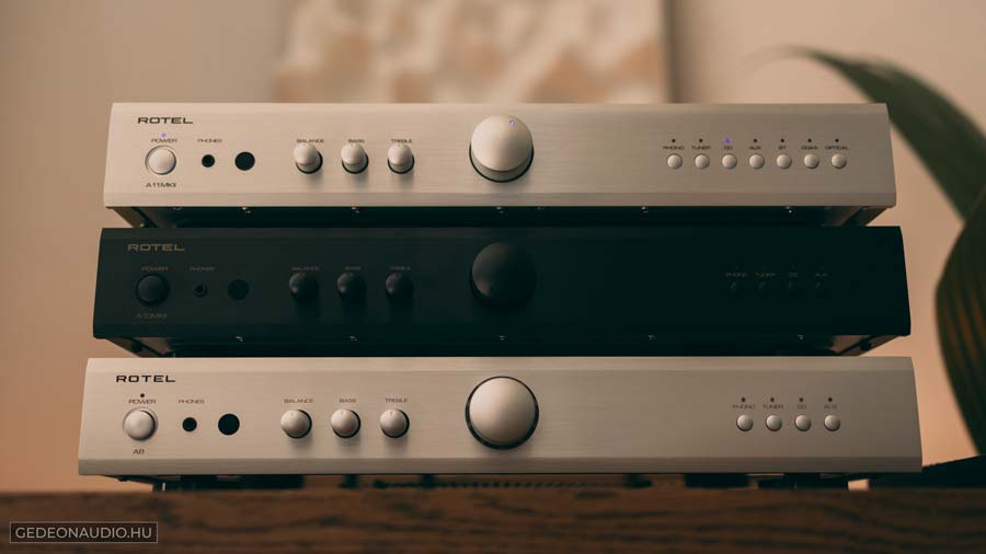 Rotel A8 A10 MKII A11 MKII erősítő Gedeon Audio