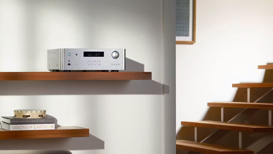 Rotel RA-1572MKII prémium sztereó erősítő ezüst színben Gedeon Audio
