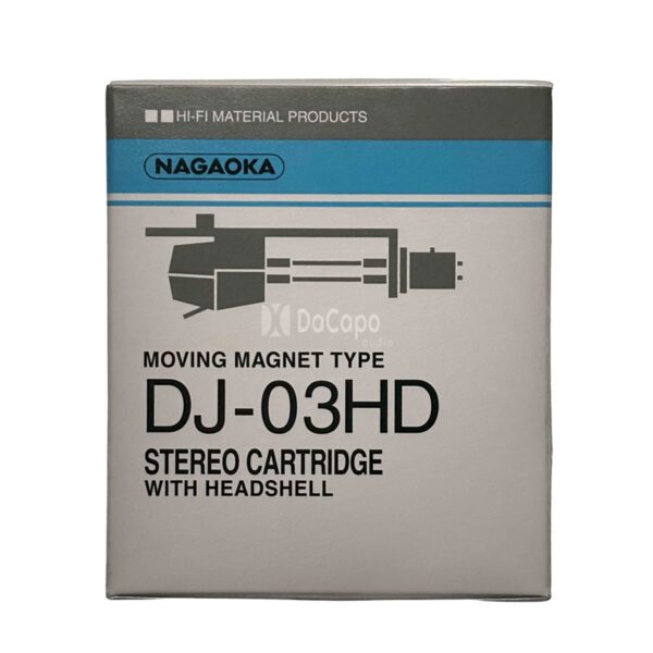 Nagaoka DJ-03HD hangszedő doboz tartalma Gedeon Audio