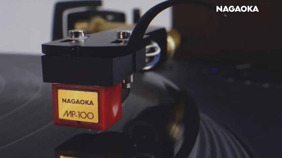 Nagaoka MP-100 hangszedő előlnézet Gedeon Audio
