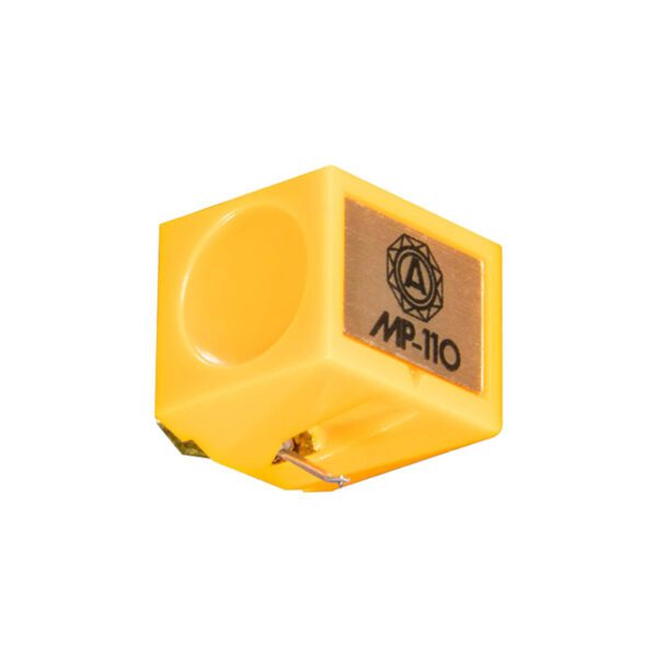 Nagaoka MP-110 elliptikus tű közelről Gedeon Audio