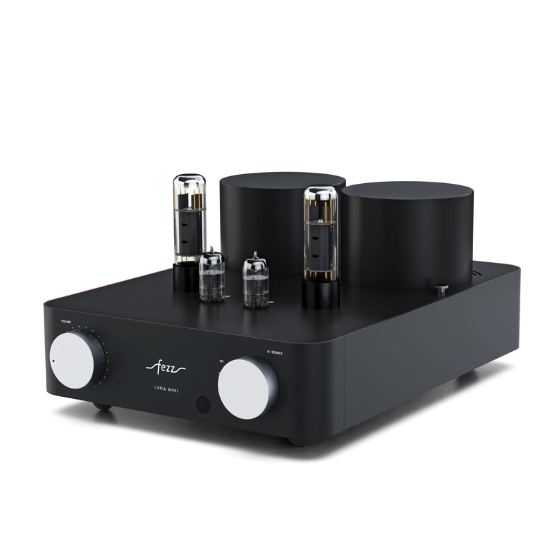 Fezz Audio EVO Luna Mini csöves erősítő Fekete színben csővédő rács nélkül - Gedeon Audio