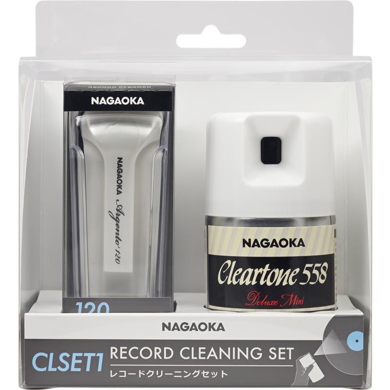 Nagaoka CLSET1 lemeztisztító készlet