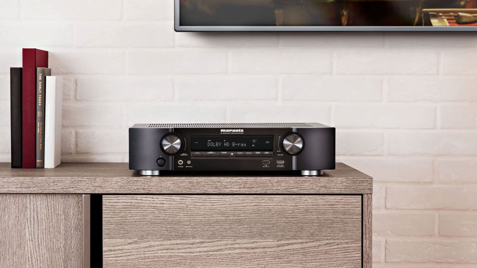 Marantz NR1510 házimozi erősítő előlnézet Gedeon Audio
