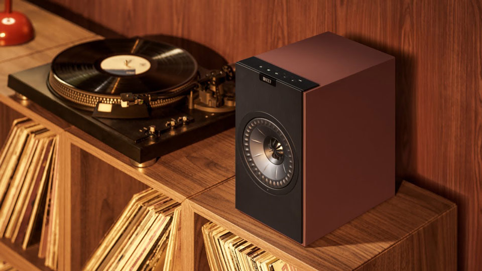 KEF Coda W komplett hifi rendszert helyettesítő új aktív hangfal Gedeon Audio