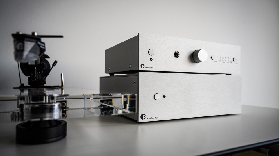 Új Pro-Ject Pre Box S3 all-in-one sztereó előerősítő Gedeon Audio