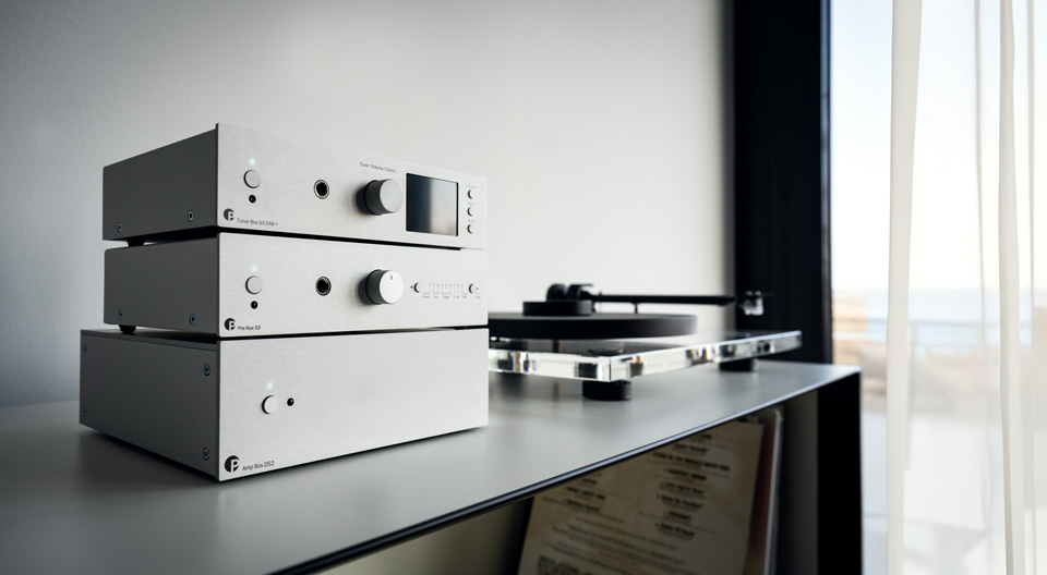 Új Pro-Ject Pre Box S3 all-in-one sztereó előerősítő Gedeon Audio