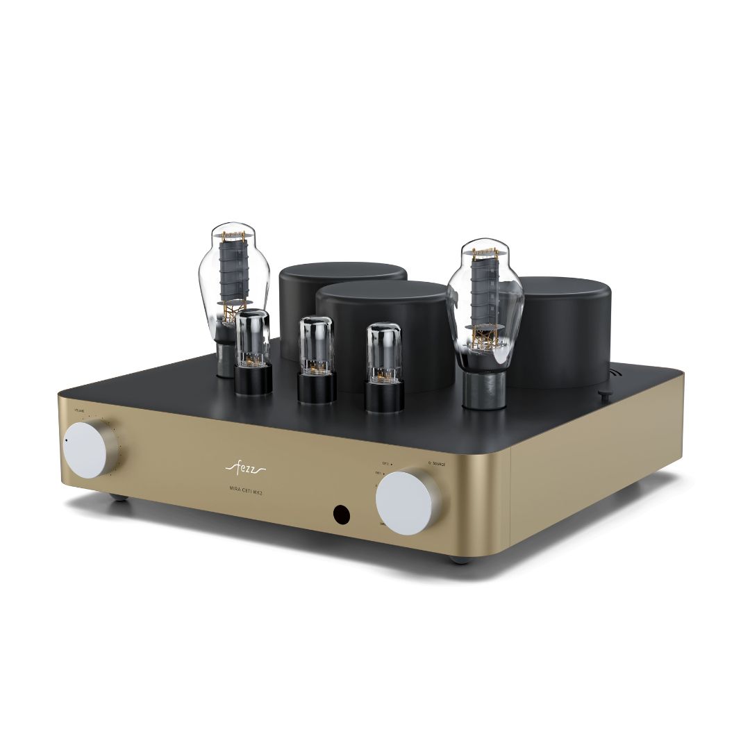 Fezz Audio EVO Mira Ceti 300B MK2 csöves erősítő pezsgő Gedeon Audio
