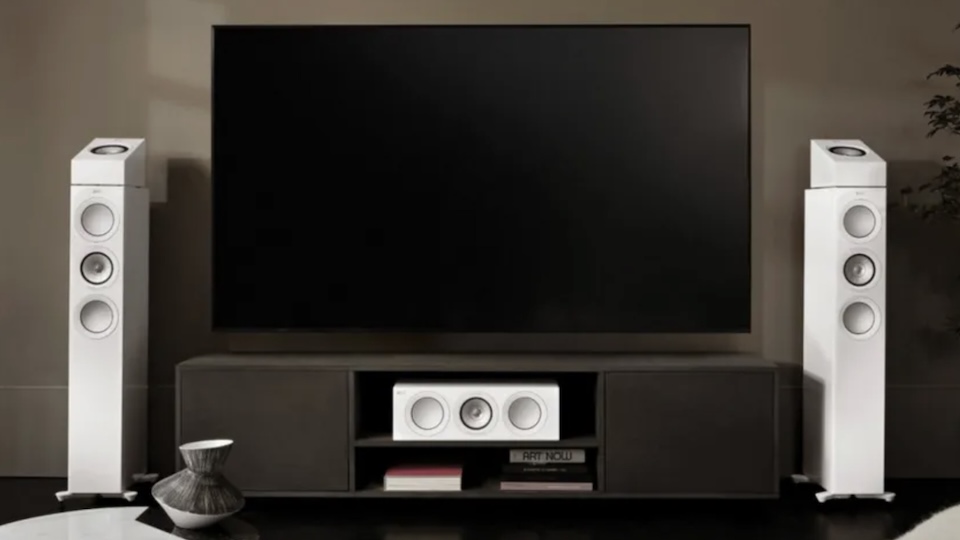 KEF R8a Meta Dolby Atmos hangfal fehér Gedeon Audio