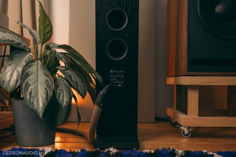 Pylon Audio Diamond 28 MKII álló hangfal teszt Gedeon Audio