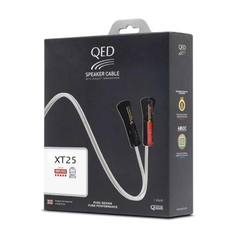 QED Performance XT25 szerelt hangfalkábel pár Gedeon Audio