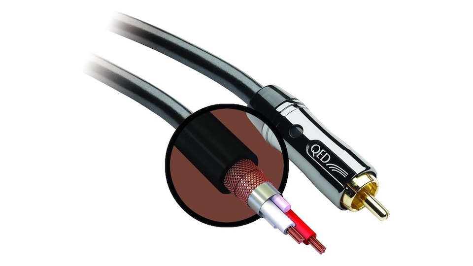 QED Performance mélysugárzó kábel metszet Gedeon Audio