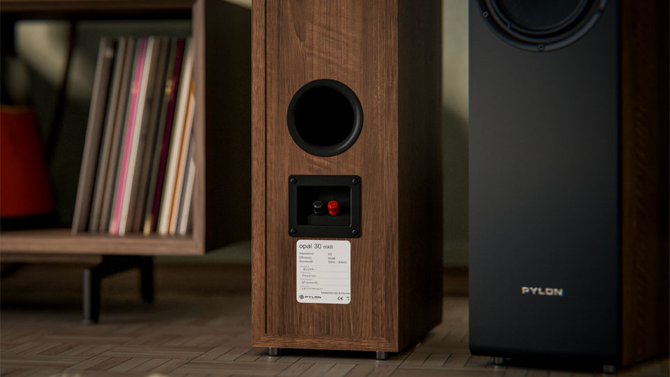 Pylon Audio Opal 30 MKII hangfal csatlakozók gedeon audio