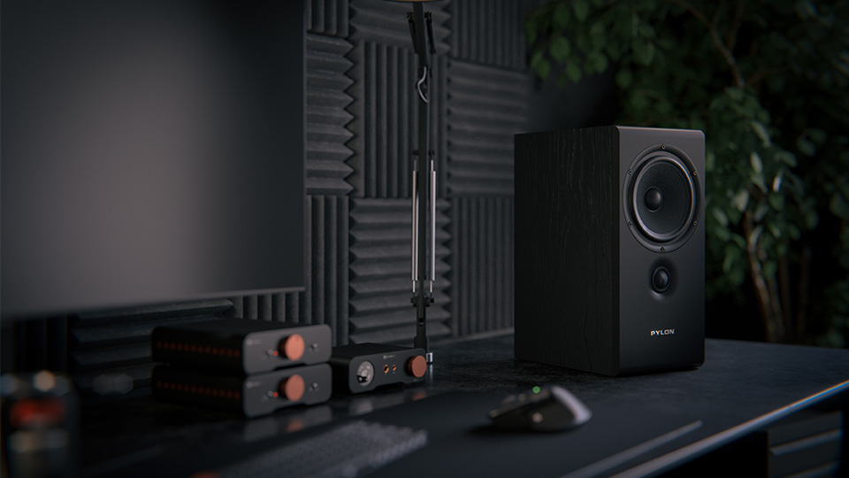 Pylon Audio Opal Monitor 18 MKII hangfal lifestyle Gedeon Audio